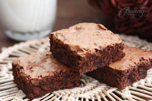 Double chocolate brownies