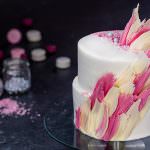 How to Make a Chocolate Brushstroke Cake