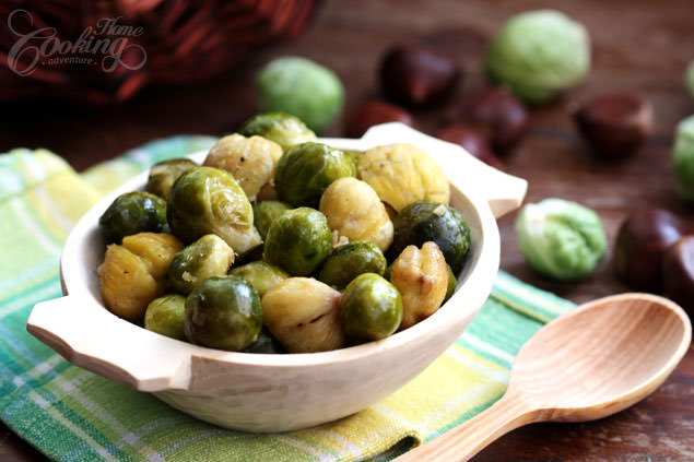 Brussels Sprouts with Chestnuts