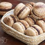 cappuccino macarons