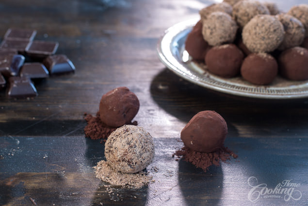 Chocolate Caramel Truffles