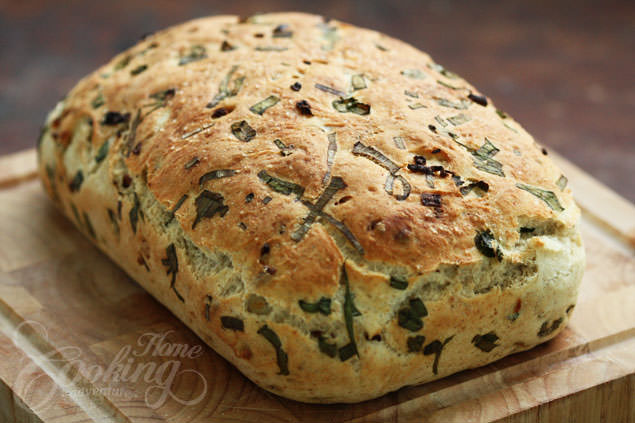 Homemade Caramelized Onion Bread