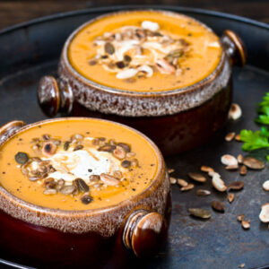 Roasted Carrot and Ginger Soup