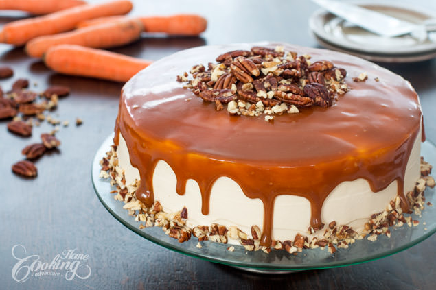 Caramel Carrot Cake