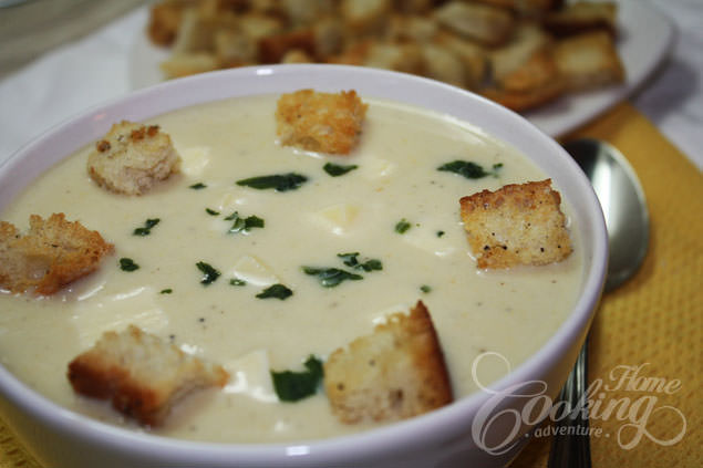 cauliflower cream soup