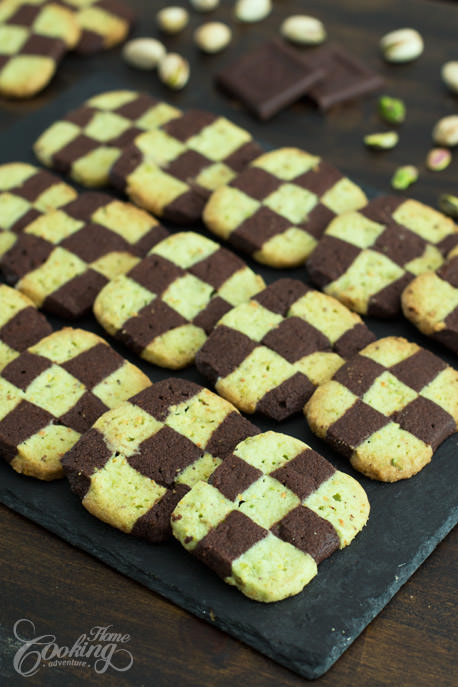 Checkerboard Cookies - Buttery Cookies