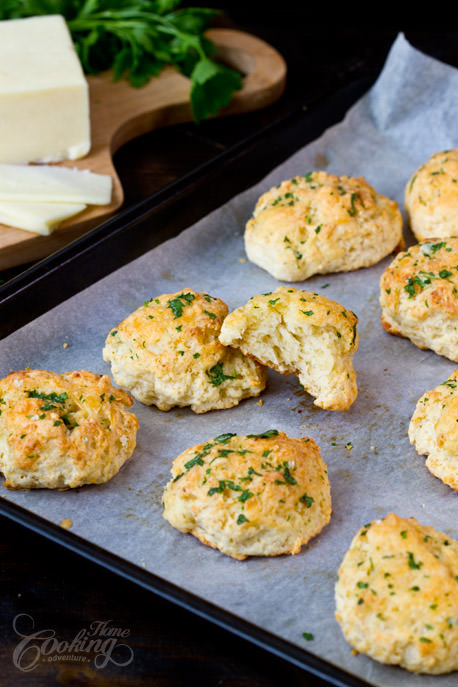 Cheddar Biscuits section