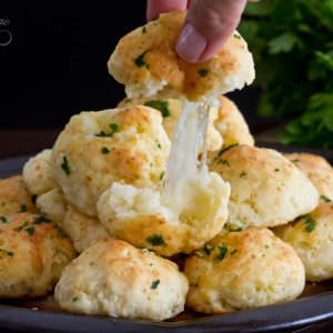 Garlic Cheese Bombs