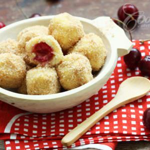 Cherry & Sweet Cheese Dumplings