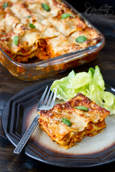 Chicken Lasagna slice