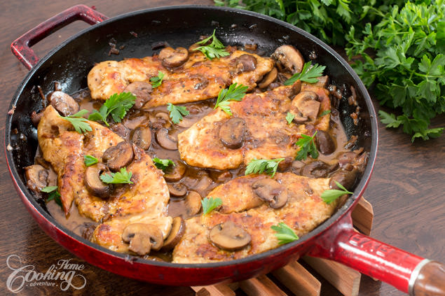 Chicken Marsala