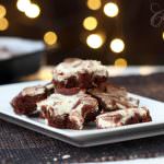 Chocolate and Cream Cheese Marbled Brownies