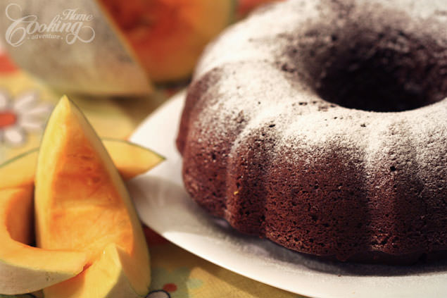 Chocolate Pumpkin Bundt Cake