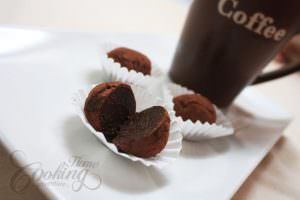 chocolate truffle section