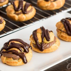 Chocolate Cream Puffs