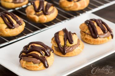 Chocolate Cream Puffs