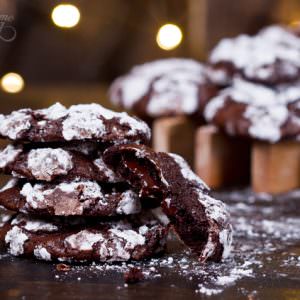 Chocolate Crinkle Cookies