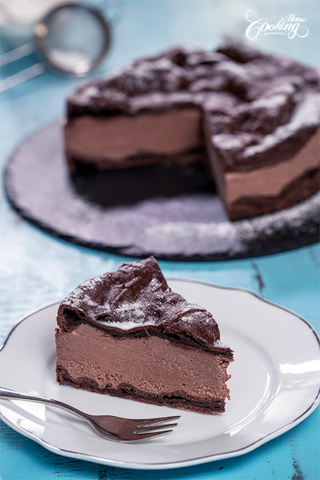 Chocolate Eclair Cake - Chocolate Karpatka Slice