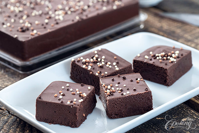 Chocolate Fudge without condensed milk