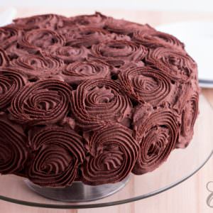 Chocolate Rose Cake