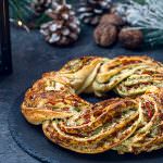 Christmas Wreath - Christmas Braided Bread