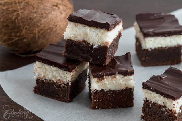 Chocolate Coconut Brownies