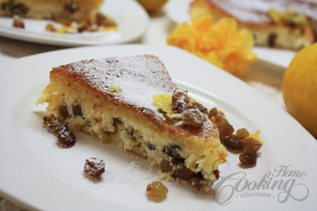 Cream Cheese Raisin Cake