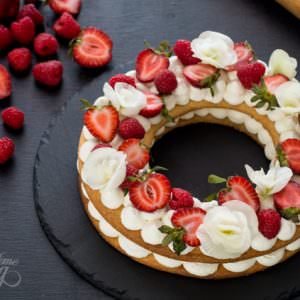 Cream Tart - Number Cake - Alphabet Cake