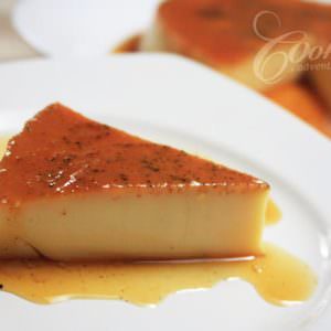 creme caramel slice