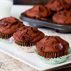 Double Chocolate Muffins