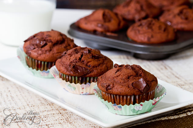 Double Chocolate Muffins