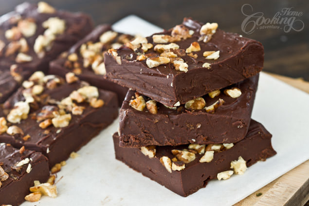 Sweetened Condensed Milk Chocolate Fudge