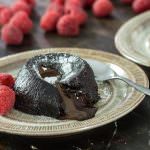 Eggless Chocolate Lava Cake