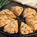 Eggless Savory Scones