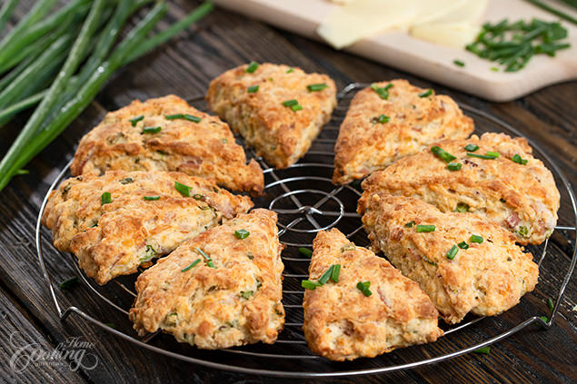 Eggless Savory Scones