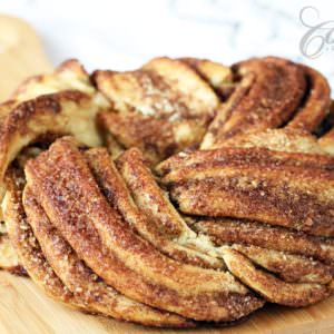 Estonian Kringle - Cinnamon Braid Bread