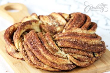 Estonian Kringle - Cinnamon Braid Bread