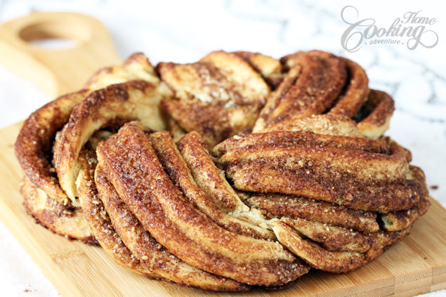 Estonian Kringle - Cinnamon Braid Bread