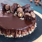 Ferrero Rocher Mousse Cake