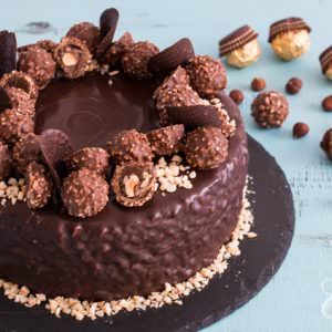 Ferrero Rocher Cake