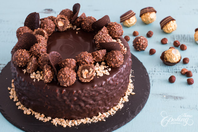 This Ferrero Rocher Cake Is Coated In A Nutella Frosting For Ultimate  Indulgence | Recipe | Decadent chocolate cake, Birthday cake recipe,  Chocolate hazelnut cake