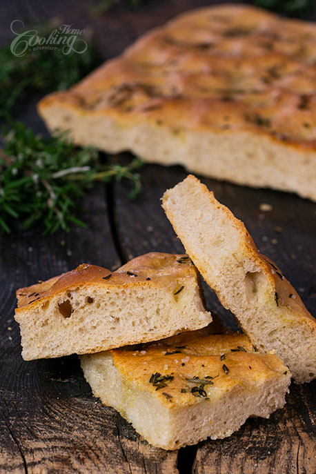 Classic Focaccia Slices