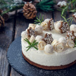 Gingerbread Coconut Christmas Cake