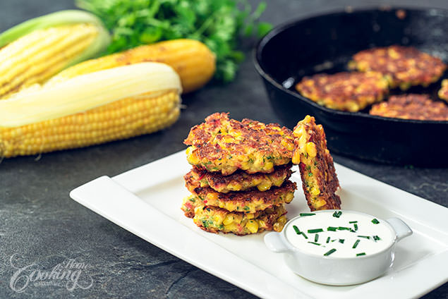 Grilled Corn Fritters