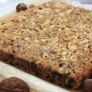 Hazelnut and Walnut Cake