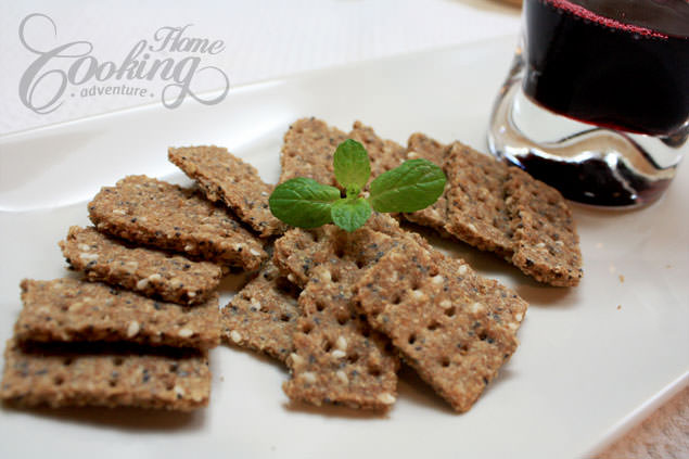 homemade crackers