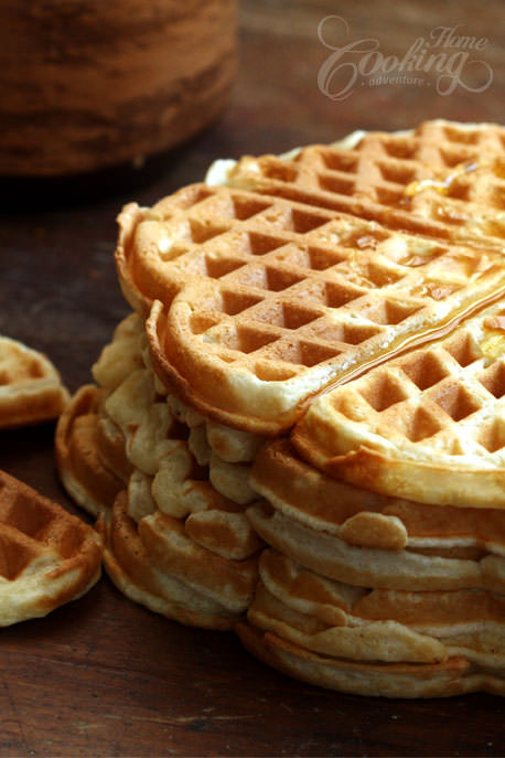 homemade waffles