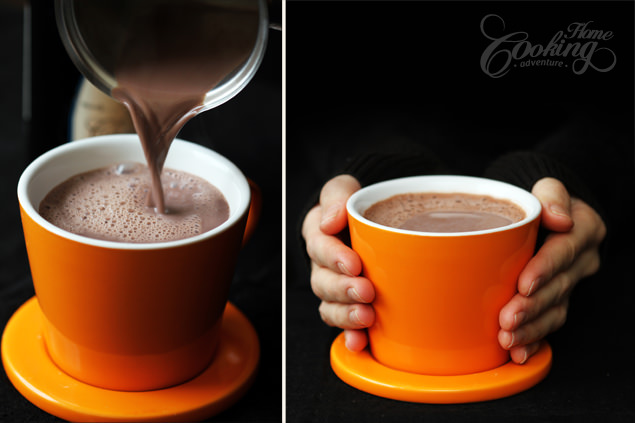 Hot Chocolate with Red Wine