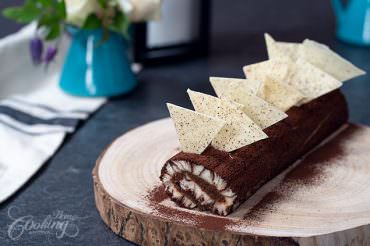 Chocolate Mocha Hurricane Swiss Roll