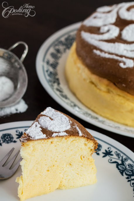 Japanese Cheesecake Slice